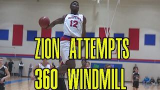 Zion Williamson Attempts 360 Windmill! Dunk Show In Last Regular Season Game! Full Highlights