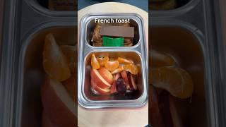 Today school Tiffin box for my kids French toast #recipe #cooking #food