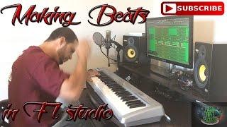 MAKING BEATS IN FL STUDIO PRODUCED BY REAL ART BEATS