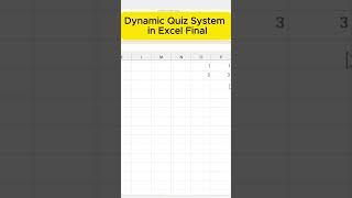 Excel EXPERT Shares Conditional Formatting Secrets! | Dynamic Quiz Final part #excel #shorts