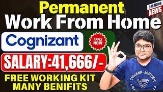 Permanent Work from Home jobs 2024 | Free Working Kit | Cognizant|Latest jobs in Telugu|@VtheTechee