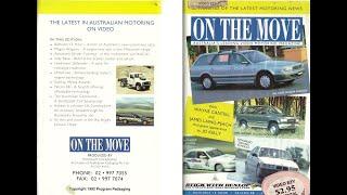 On The Move No. 3 - Australian VHS Video Magazine 1992