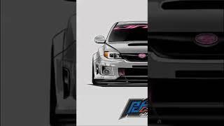 #subaru #impreza #wrxsti drawing of the generations .