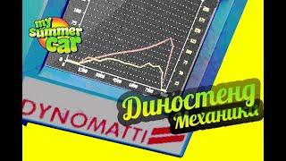 My Summer Car  Диностенд у механика! Подъемник! Мощь!!!