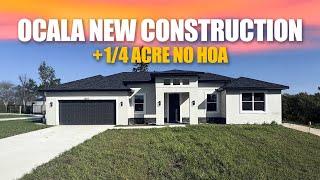 Ocala’s Best Buy: New Construction Home With NO HOA For Less Than $12k Down!