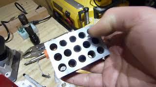 Milling and machining: 8 Hold downs and 123 blocks