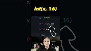 Convert HEX string into Python integer  #shorts #python
