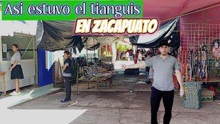 Así se puso el Tianguis en zacapuato guerrero / amaneció lloviendo / fuimos a hacer algunas compras