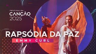 Emmy Curl – Rapsódia da Paz | 2ª Semifinal | Festival da Canção 2025