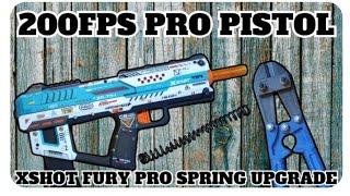 spring upgrade mod overview for x-shot fury pro