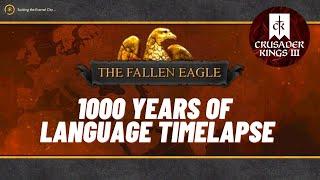 The Languages of The Late Roman Empire | Crusader Kings III | The Fallen Eagle timelapse |1000 Years
