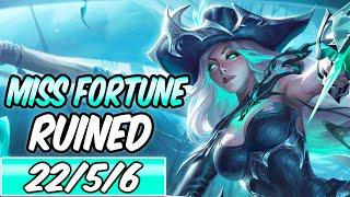 RUINED MISS FORTUNE ADC S+ GAMEPLAY & PENTAKILL | Build & Runes | League of Legends