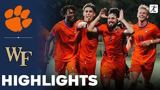 Clemson vs Wake Forest | NCAA College Soccer | Highlights - September 20, 2024