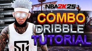 #1 BEST COMBO DRIBBLE TUTORIAL w/HANDCAM in NBA 2K25! BEST DRIBBLE MOVES & COMBOS NBA 2K25!