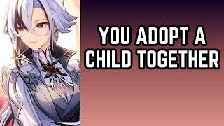 You adopt a child together - Arlecchino x Listener Genshin ASMR