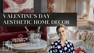 Valentine’s Day Aesthetic Home Decor | Elegant & Cozy Decor Ideas