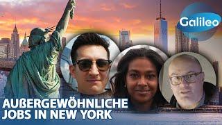 Vom Chauffeur der Lüfte bis zum Memorial-Chefreiniger: Das sind außergewöhnliche Jobs in New York!