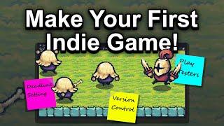 Making Your First Indie Game (5 Stages!)
