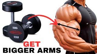 6 Exercises That Give You CRAZY Big Arms In 3 Minutes (Dumbbells Only)