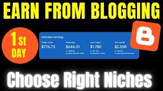 #1 30 Day Blogging Challenge | Earn Money from google AdSense | Niches for Blogging 2025