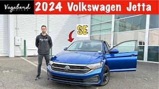 2024 Jetta from Volkswagen in the SE trim // Spacious compact sedan