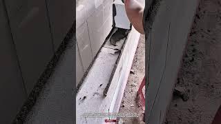 Precision Concrete Block Installation Tool: Laser Leveling Creates Perfectly Flat Wall