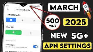 March 2025 Jio New APN Settings | Jio APN Settings |  Jio Network Problem Solution