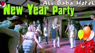 NEW YEAR PARTY in Egypt Hurghada  ALI BABA Palace Hotel | Animation Show Disco Fireworks 2015