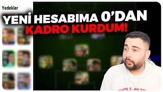 YENİ HESABIMA 0'DAN KADRO KURDUM! DOĞRU OYUNCU, DOĞRU POZİSYON!? EFOOTBALL 2024 MOBİLE