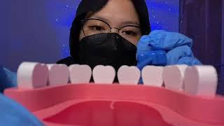 ASMR Dokter Gigi Memeriksa & Membersihkan Gigi Kamu ( Whispering ) ASMR Dentist Roleplay