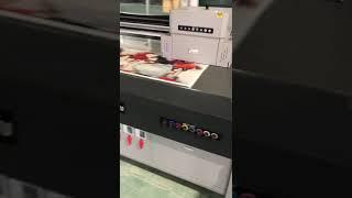 Inkjet uv ceramic tiles printer machine for printing glass