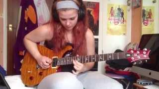 Amy Lewis - Don't Believe A Word (Thin Lizzy) Guitar Solo Cover