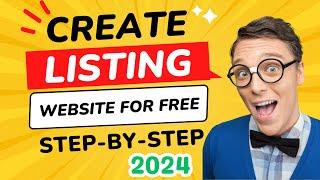 How to Create a Directory Listing Website in WordPress in 2024 | With FREE Theme