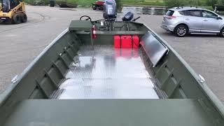 Great load hauling river boat! Custom Built SeaArk 2472-MVJT | Compeaus Inc.