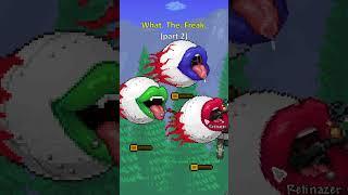 The Freaky Eyes of Terraria has returned... ─ Now with the Twin Lips, oh god #shorts #terraria