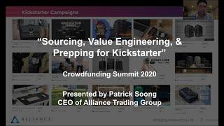 Bringing Products to Life: Sourcing, Value Engineering & Prepping for Kickstarter by Patrick Soong