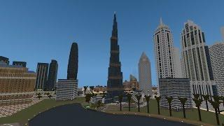 Minecraft Dubai City update - Майнкрафт Дубай 2015