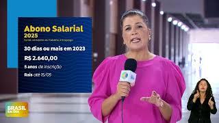 ABONO SALARIAL 2025 CHEGA A R$ 1.518