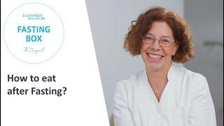 What to eat after fasting?  | Buchinger Wilhelmi