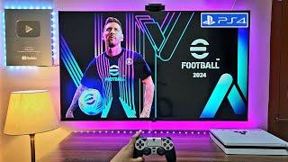 Efootball 2024 Gameplay (PS4 Slim)