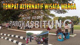 ALUN ALUN RANGKASBITUNG TEMPAT ALTERNATIF WISATA WARGA