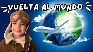 La Vuelta al Mundo para niños - Continentes y Países