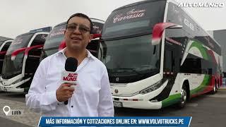 Volvo Group Perú entrega flota de buses a la empresa Turismo Cavassa