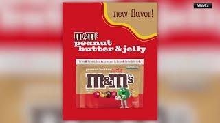 M&M's announce new peanut butter and jelly flavor