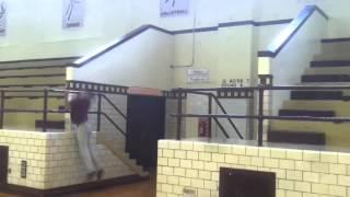 Parkour Fail in School