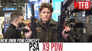 PSA's NEW 9mm X9 PDW | SHOT Show 2025