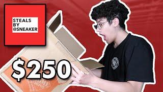 My First Hypebeast Sneaker Mystery Box!!! | $250 Flip Box from Steals by Sneaker