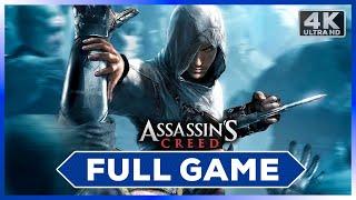 Assassin's Creed 1 Gameplay - Full Game - No Commentary (PC 4K 60FPS)