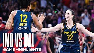 Indiana Fever Highlights vs. Dallas Wings | September 15, 2024