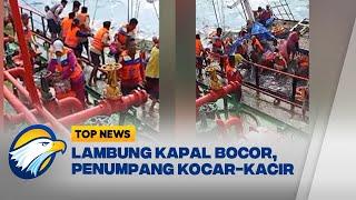 KMP Lorena Tenggelam, Penumpang Berhasil Dievakuasi Kapal Kargo - [Top News]